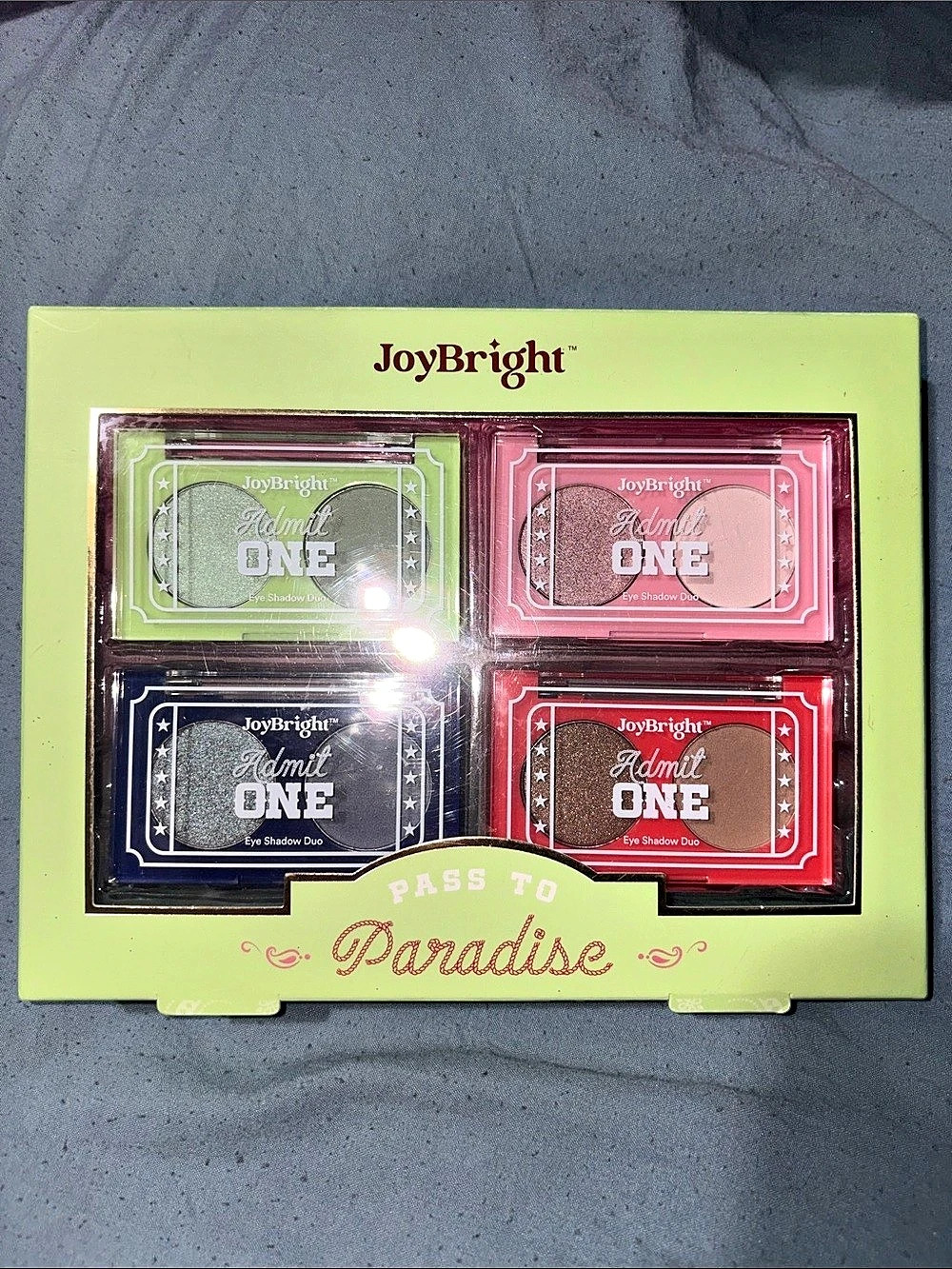 JoyBright - Ulta - Pass to Paradise 4 Piece Eye Shadow Duo Set 4-Piece Eyeshadow